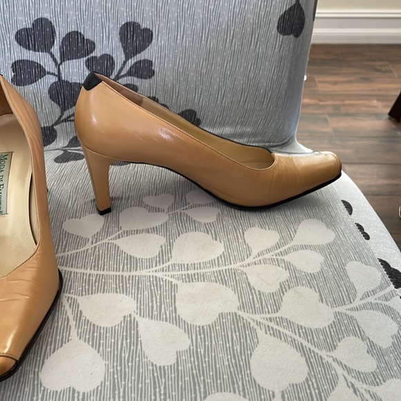 Mods Di Fausto shoes size 39. Leather made in Venice Italy. Black and tan color - Picture 2 of 10